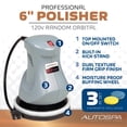 thumbnail image 2 of Pulidora AutoSpa 94000AS 15 cm 120 V 3500 RPM con 2 capós, 2 of 7