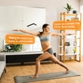 thumbnail image 4 of Home Gym Mirror, 48''X24''X2Pcs, Large Full Body Mirror for Yoga, Glass Frameles, 4 of 7
