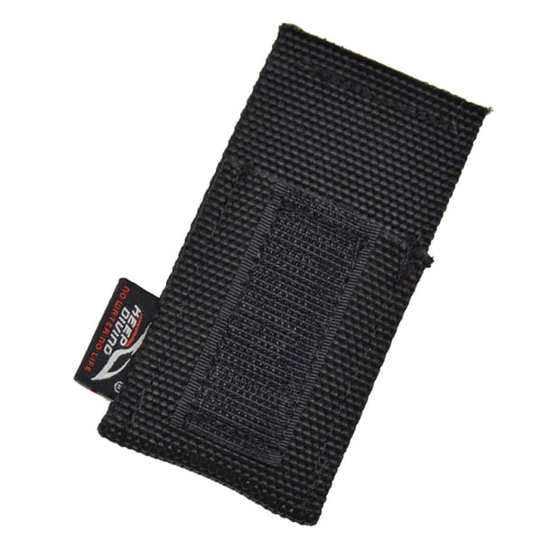 Soporte para de buceo con funda protectora , funda para cuchillos, correas para ejercicio acuáticos, esnórquel, buceo libre, Negro