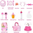 thumbnail image 5 of Baby Doll Accessories, Baby Doll Feeding and Caring Set, 15 Pieces, 5 of 5