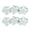 C, variant on SmartBy 2Pcs Hairpin Hand-Painted Cloud Expressions with Glitter Stars Resin Hair Clips Toddler Girl Hair Accessory Photo Prop