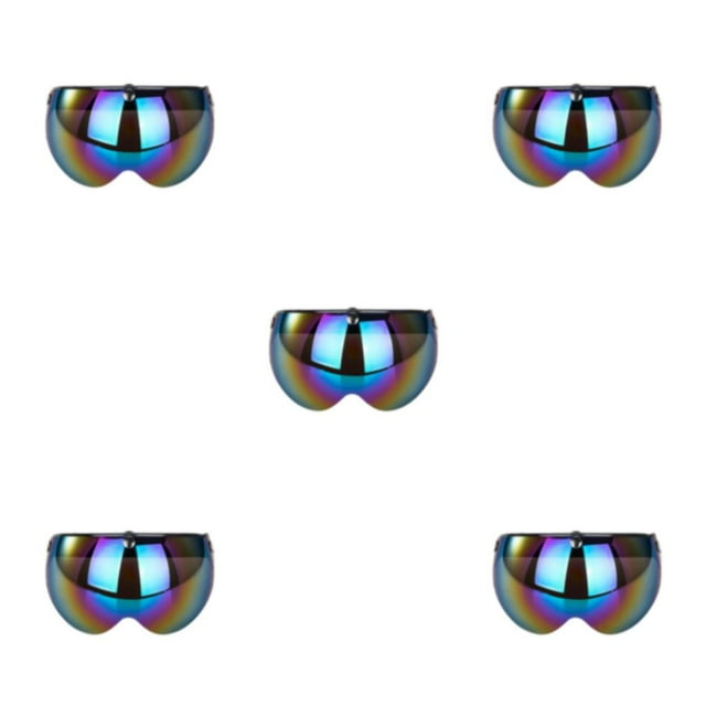 relayinert Safety On Road With Durable Goggle And Quick Release Buckle Comfortable colorful 5Set