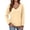Beige Apricot, variant on MOYIKO Color Block Sweatshirts for Women V Neck Long Sleeve Shirts Fashion Tops Pullover Sweatshirts Fall Outfits