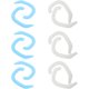 thumbnail image 1 of ColoMX 12 piezas Correctores de orejas para bebés Correctores de aurícula externa, 1 of 6