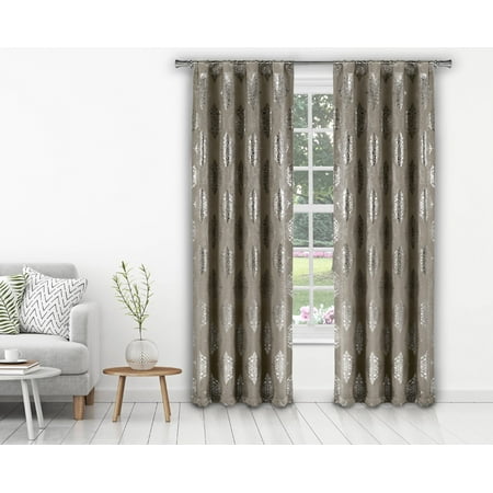 2-Pack Nash 37 in. W x 84 in. L Polyester Window Panel in (Best Price Ready Made Curtains)