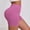 Hot Pink, variant on Women's Biker Shorts High Waisted Workout Spandex Tummy Gym Running Yoga Shorts with Pockets