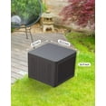 thumbnail image 3 of Litake Outdoor Storage Deck Box 30 Gallons for Toy Towel Shoe Storage by Pool Patio & Garden (Grey), 3 of 6