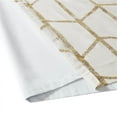 thumbnail image 4 of Intelligent Design Raina Total Blackout Metallic Print Grommet Top Curtain Panel, 4 of 12