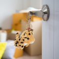 thumbnail image 3 of Leopard Keychain Plush Animal Charm for Bag Purse Wallet Cute Backpack, 3 of 4