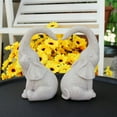 thumbnail image 6 of Love Elephant Garden Statue Resin Sculpture for Couples and Families Charm Decoration for Indoor and Outdoor Setting, 6 of 20