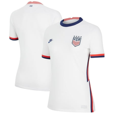 USWNT Nike Women's 2020 Home Breathe Stadium Replica Jersey - White