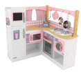 thumbnail image 1 of Grand Gourmet Corner Play Kitchen with 5-Piece Accessory Play Set, 1 of 9