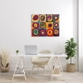 thumbnail image 2 of Stupell Industries Modern Circle Shapes Aligned Abstract Swirl Pattern Painting Gallery Wrapped Canvas Print Wall Art, Design by Wassily Kandinsky, 2 of 7