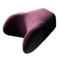 thumbnail image 4 of Almohada para asiento de automóvil Espuma viscoelástica Suavidad transpirable Cojín de soporte para la espalda y el cuello para conducir Rouge Purple, 4 of 5