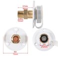 thumbnail image 2 of RV Water Inlet Connection City Water Fill Inlet Flange Brass with Check Valve RV Water Hose Connecto, 2 of 5