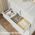 thumbnail image 5 of Huloretions 7-Drawer Dresser for Bedroom,Modern Wooden Chest of Drawers,Sturdy and Stable Storage Organizer for Living Room,Entryway,Home Office, 5 of 7