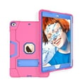 thumbnail image 1 of Mignova for New iPad 7th Generation 10.2" 2019 / iPad 10.2 Case, Hybrid Rugged Heavy Duty Defender Shockproof Protective with Built-in Kickstand for Apple iPad 10.2 Inch 2019 (Rose Red/Blue), 1 of 7