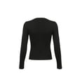 thumbnail image 4 of KOMOO Women Slim Printed T-shirt Adults Long Sleeve Round Neck Tee Top Gothic Blouse Pullover, 4 of 7
