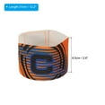thumbnail image 2 of Uxcell 12.2x2.6" Soccer Captain C Armband, 2 Pack Nylon Unisex Elastic Band Adjustable for Youth Team Training, Orange, 2 of 5