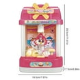 thumbnail image 3 of Pink Mini Claw Machine Toy Doll Set With Usb Power For Home Play Kids Fun Size Approximately 7.70X6.90X11.60 Inches Weight 2.13 Pound, 3 of 9