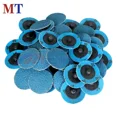 thumbnail image 5 of FABLE- 50 Pack Zirconia Roll Lock Die Grinder Sanding Grinding Disc 2" 36 Grit, 5 of 5