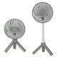thumbnail image 1 of Ventilador Portátil De Mano, Suministro De Viento Súper Ancho, Soporte Retráctil, Cabezal De Agitación Automática, Ventilador De Escritorio Plegable Con Batería Recargable, 1 of 7