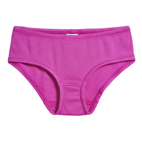 Made in USA Girls Organic Briefs Underwear | Fuchsia