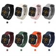 thumbnail image 5 of Reloj Deportivo Digital Led Reloj Electrónico Para Niños Impermeable Cómodo Reloj Cuadrado Con Pantalla Táctil Yuarrent EL017232-01, 5 of 5