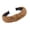 Khaki, variant on CAIXIA Boho Leopard Print Wide Knot Headband Retro Elegant Fashion Hair Accessories For Women Daily Casual Outfit