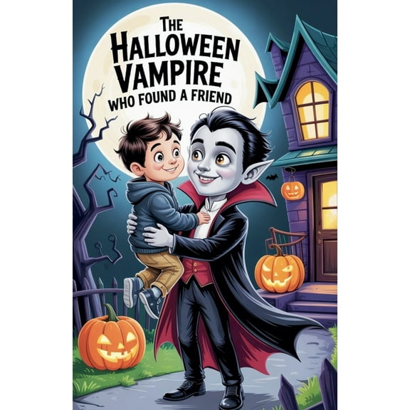 The Halloween Vampire Who Found a Friend, (Paperback)