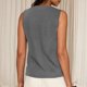 thumbnail image 4 of mfyjkho Camisetas Sin Mangas Para Mujer, Blusas De Color Liso Para Mujer, Camisolas De Cuello Redondo, Jersey De Moda. Tops Para Mujer S, 4 of 7