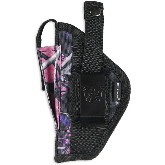 Bulldog Cases Muddy Girl Camo Extreme Belt Clip Holster Fits Most Compact Semi-Autos W/ 2 1/2" - 3 3/4" Barrels (Taurus Millennium, M&P Compact ect.)