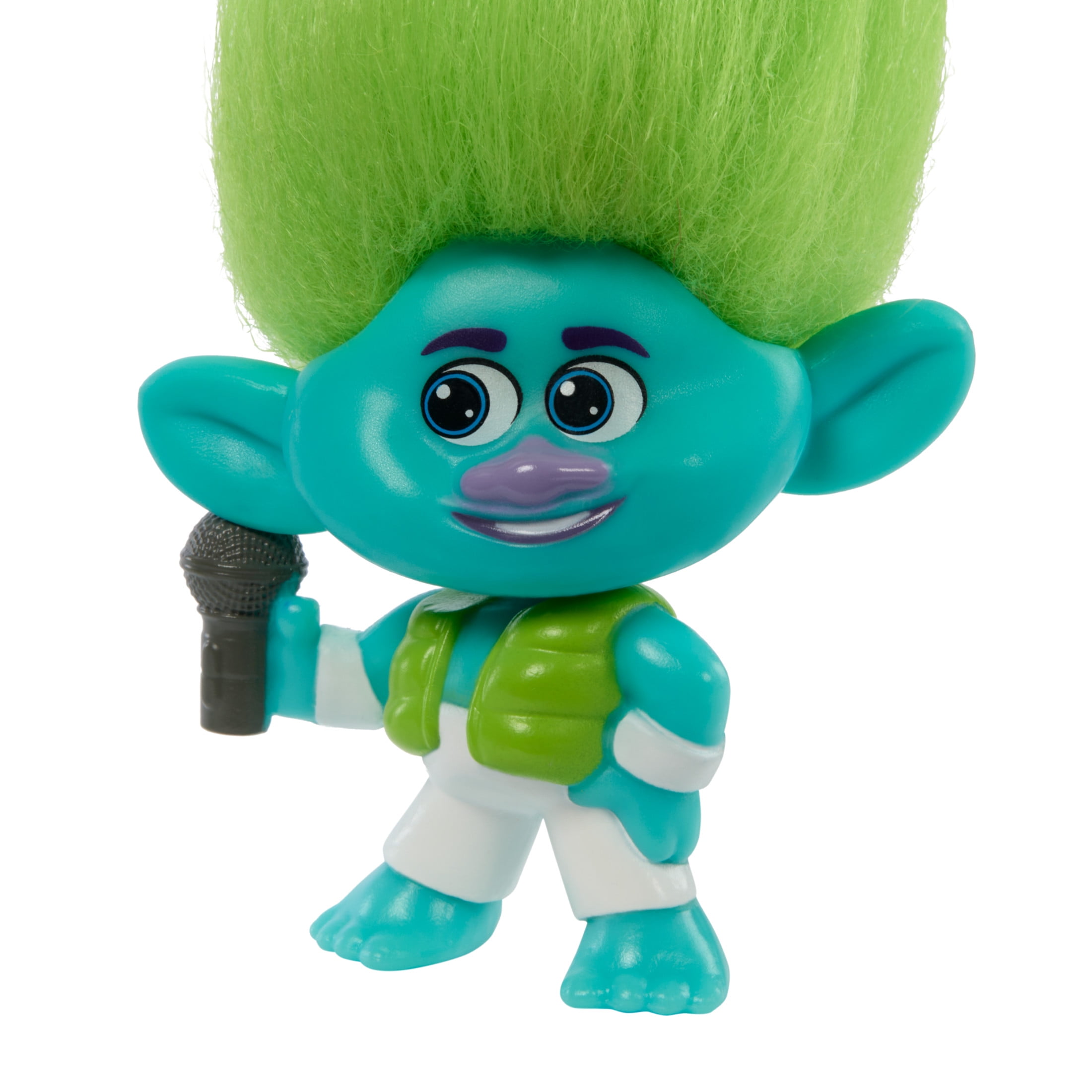 DreamWorks Trolls Band Together BroZone On Tour Small Dolls Set with Stand, Collectible Toy  (图4)