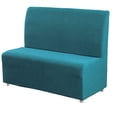 thumbnail image 1 of Stretch Restaurant Booth Cover, Non-Slip Small Sofa Slipcover for Settee Bench, Washable RV Dinette Cushion Protector for Loveseat, Universal Fit Furniture Cover for Home Kitchen Caravan, 1 of 7