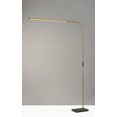 thumbnail image 2 of Adesso Cullen 74" Touch Smart Switch Dimmable LED Marble & Metal Arc Floor Lamp, 2 of 5