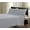 Silver, variant on D.N.G. BEDDINGS 4 Piece Pom Pom Sheet Set 8 Inch Deep Pocket, White Pom-Pom Fringe Solid Pattern, 800 Thread Count 100% Egyptian Cotton (Solid White Color, Twin Size)