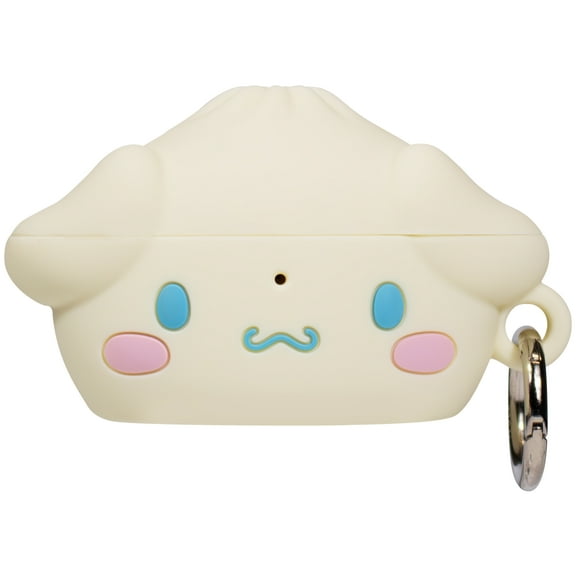 iFace x Hello Kitty and Friends Case [ Compatible with AirPods Pro 2 ][Steamed Bun Series] Silicone Protective Cover [Carabiner Clip Included] [Wireless Charging Compatible] – Cinnamoroll