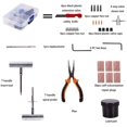 thumbnail image 2 of NOSTAFY Heavy Duty Universal Tire Puncture Tools Repair Kit (55pc, Red), 2 of 5