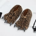 thumbnail image 5 of Cozy Critters Animal Paw Slippers for Adults - Fun Furry Footwear, Soft Costume Slippers for Indoor Comfort, 5 of 8