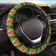 thumbnail image 3 of Lsque Cobra Snake Ultra Soft Car Steering Wheel Cover for Women, Standard 15 inch Size for Truck Van SUV Auto, 3 of 8