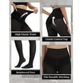 thumbnail image 2 of 3 Pairs 80D Tights for Women High Waisted Stockings Womens Footed Pantyhose, 2 of 6