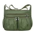 thumbnail image 1 of Bolso deportivo para mujer y hombre con múltiples bolsillos, bolso cruzado para mujer, bolso tote de moda, bolso con asa superior, 1 of 4