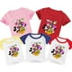 thumbnail image 2 of Camiseta de manga corta, ropa para niños y niñas, camisetas de verano para niños, camisetas de dibujos animados de Mickey, Minnie, pato Donald, camisetas para bebés, disfraz para niños White7T Gao Jinjia LED, 2 of 2