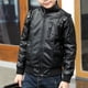 thumbnail image 3 of Abrigo De Invierno Para Niños Pequeños, Niños, Niñas, Prendas De Vestir Exteriores, Chaquetas, Abrigo De Moda, Abrigo Grueso Para Bebé, Chaqueta De Motocicleta, Negro Odeerbi LM103-3141, 3 of 9