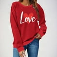 thumbnail image 1 of TaTaai Hoodies Shirts for Women Early Fall Long Sleeve Tops Vintage Graphic Outfits Tops Fashion Pullover Tees Gift, 1 of 9
