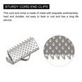 thumbnail image 4 of 240uds Cinta Engarzado Unique Bargains Abrazadera Extremos 13mm Plata Blanco, 4 of 7