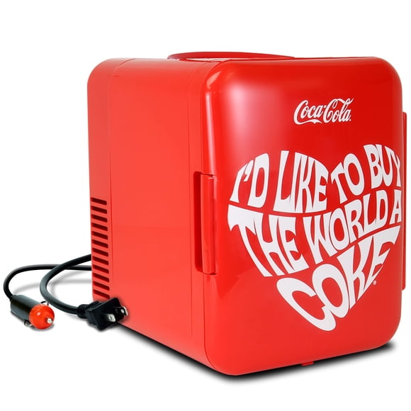 Mininevera Koolatron Coca-Cola 4 L Enfriador y Calentador 12V/240V