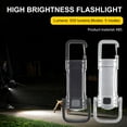 thumbnail image 2 of QHUDLV Mini Keychain Flashlight, 500 Lumens Super Bright Mini Keyring Torch Waterproof, 3 in 1 Flashlights Power Bank & Keychain, USB Rechargeable LED Keyring Torch for Outdoor, Hiking, Camping, 2 of 9