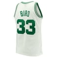 thumbnail image 3 of Men's Mitchell & Ness Larry Bird White Boston Celtics Hardwood Classics 1985/86 Swingman Jersey, 3 of 3