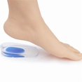 thumbnail image 2 of Silicone Gel Heel Cushions for Foot Pain Relief and Heel Spur Support, 2 of 6